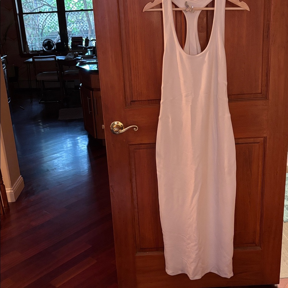 All Saints Ivory Sleeveless Dress